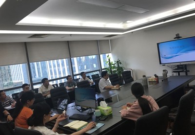 四川放心訂科技有限公司組織開(kāi)展财務知(zhī)識培訓